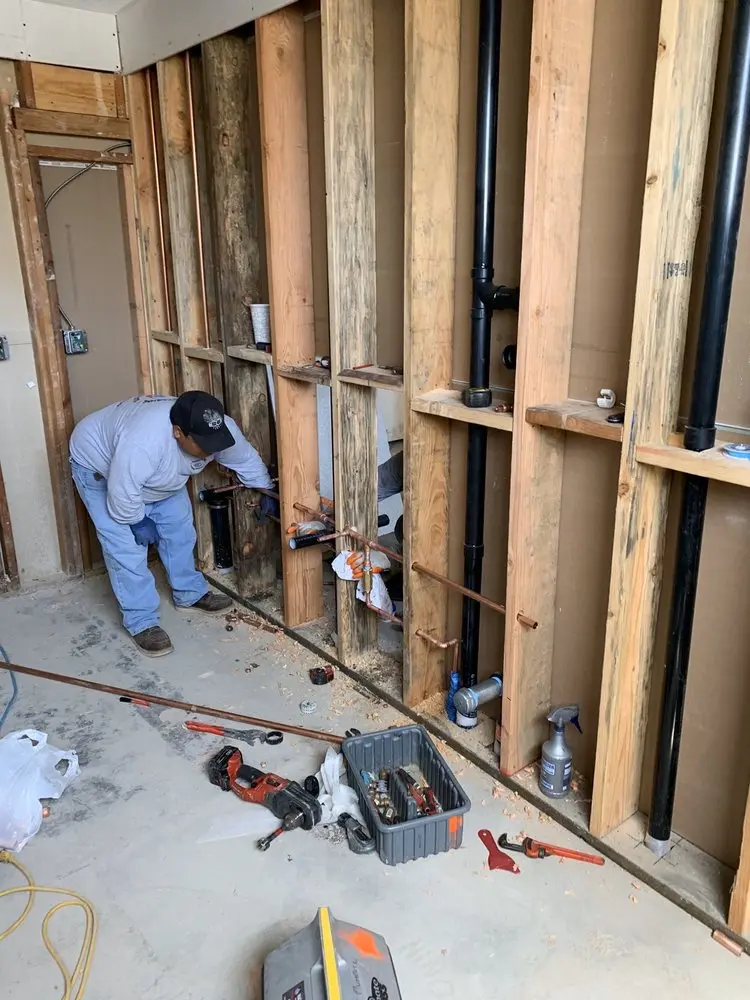 Commercial rough-in plumbing for Commercial Plumbing in Herndon
